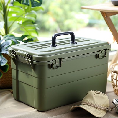 Manufacturers custom plastic material outdoor camping storage box injection processing