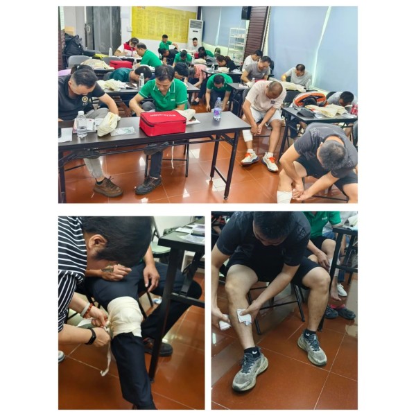 Injection Molding Plant Conducts First Aid Training to Ensure Life Safety.