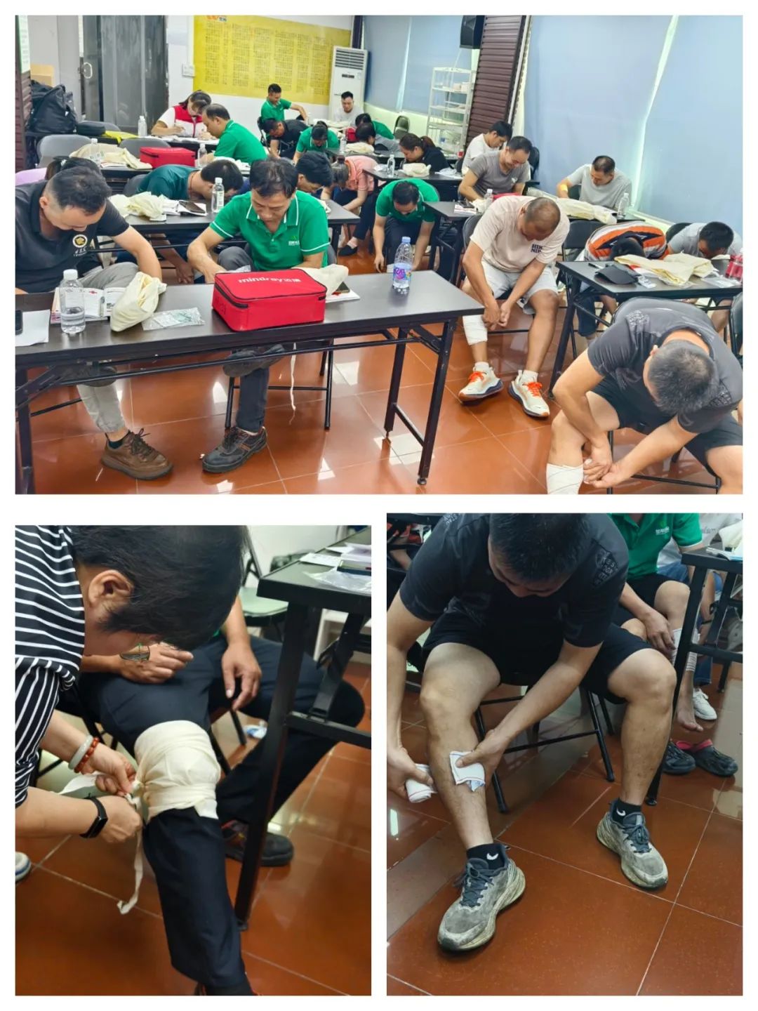 Injection Molding Plant Conducts First Aid Training to Ensure Life Safety.