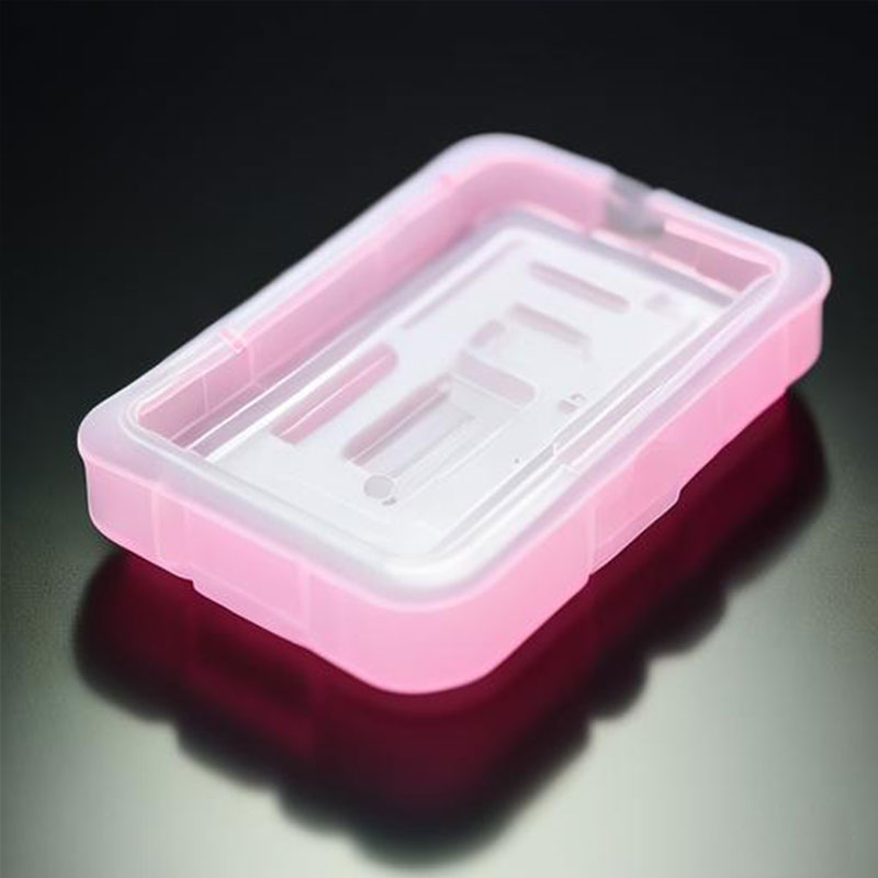 Open molding production of square translucent plastic material box