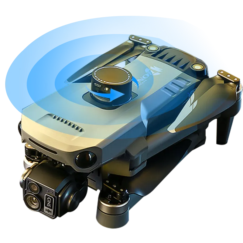360° Retractable Obstacle Avoidance for Smart & Safe Flight
