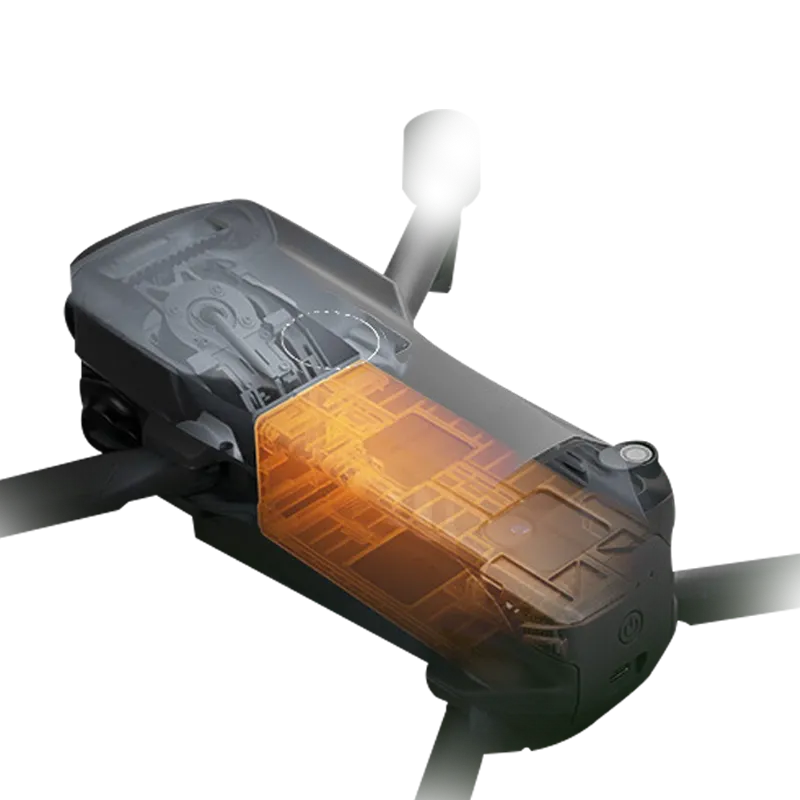 45-Min Long Flight with 4500mAh Battery for Extended Aerial Shooting
