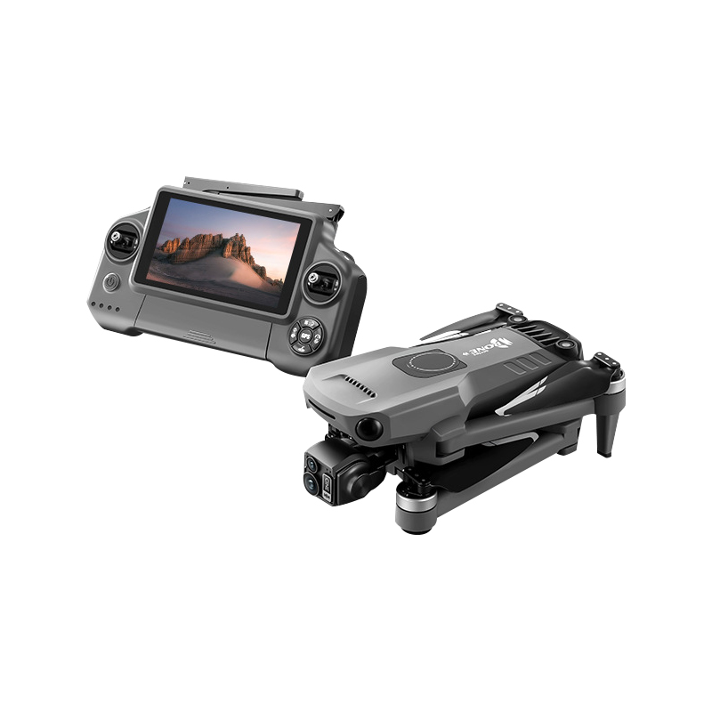Foldable Drone with 7.2-Inch Touchscreen, Dual 1080P Cameras, 360° Infrared Obstacle Avoidance, 45-Min Flight & 800m Range | OEM/ODM RC Quadcopter Supplier