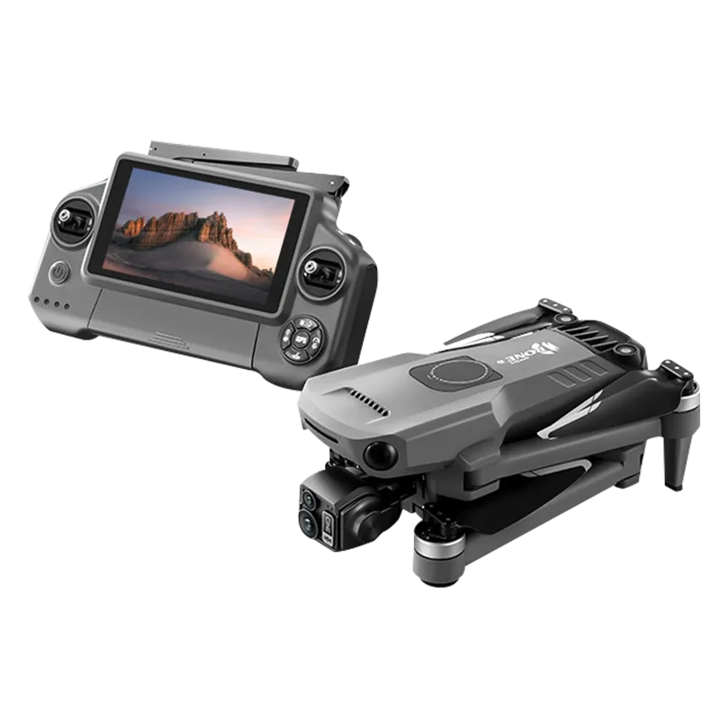 Long-Range Foldable Drone with 3-Axis Gimbal and Smart Flight Modes