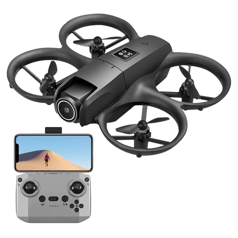 High Cost-Effective Mini Foldable RC Drone for Beginners – Compact 14cm Body