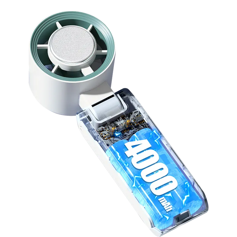 Built-in 4000mAh Battery – Up to 10.5 Hours of Powerful Cooling