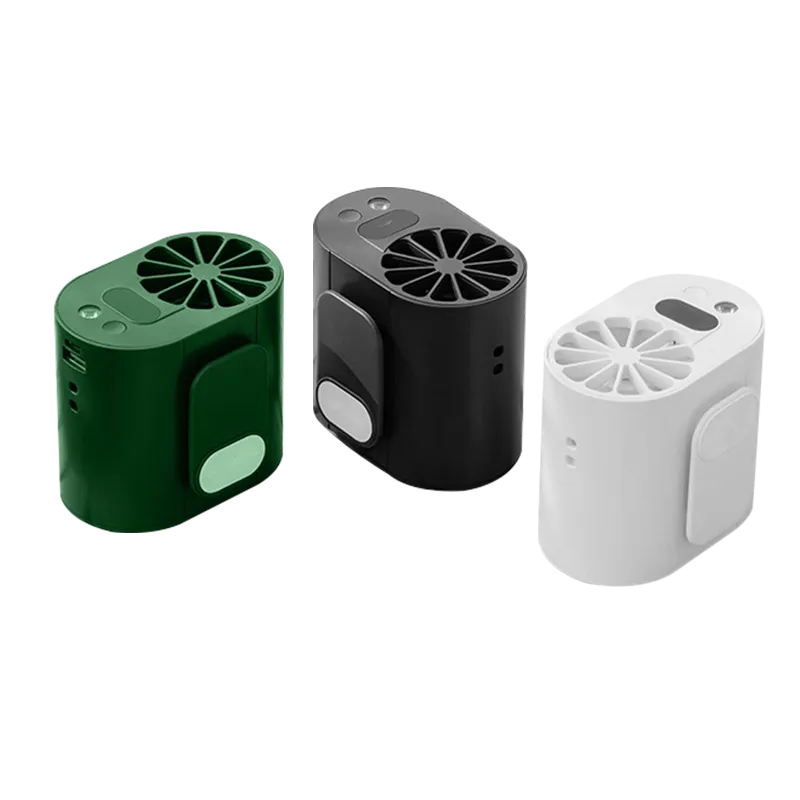Hands-free outdoor cooling, strong airflow, and small fan suitable for commuting and hiking
