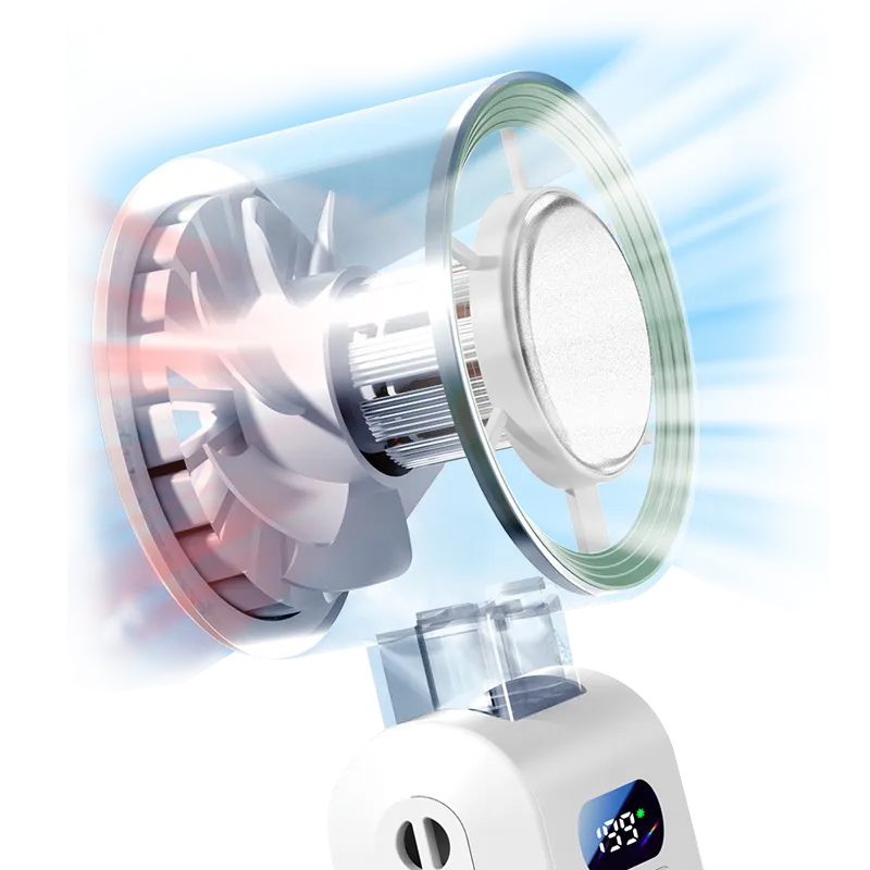 Powerful 12,000 RPM Brushless Motor for Quiet Yet Strong Airflow