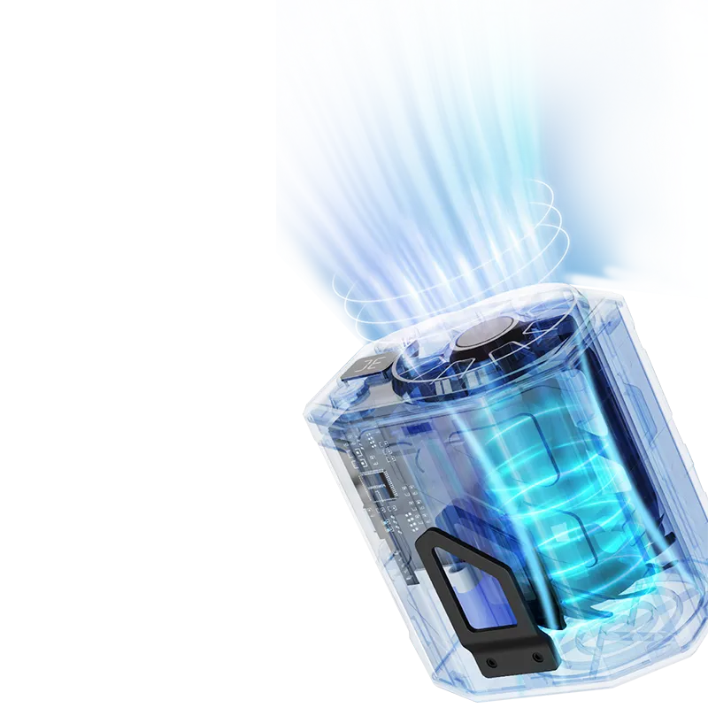 Powerful Airflow with High-Efficiency Brushless Motor