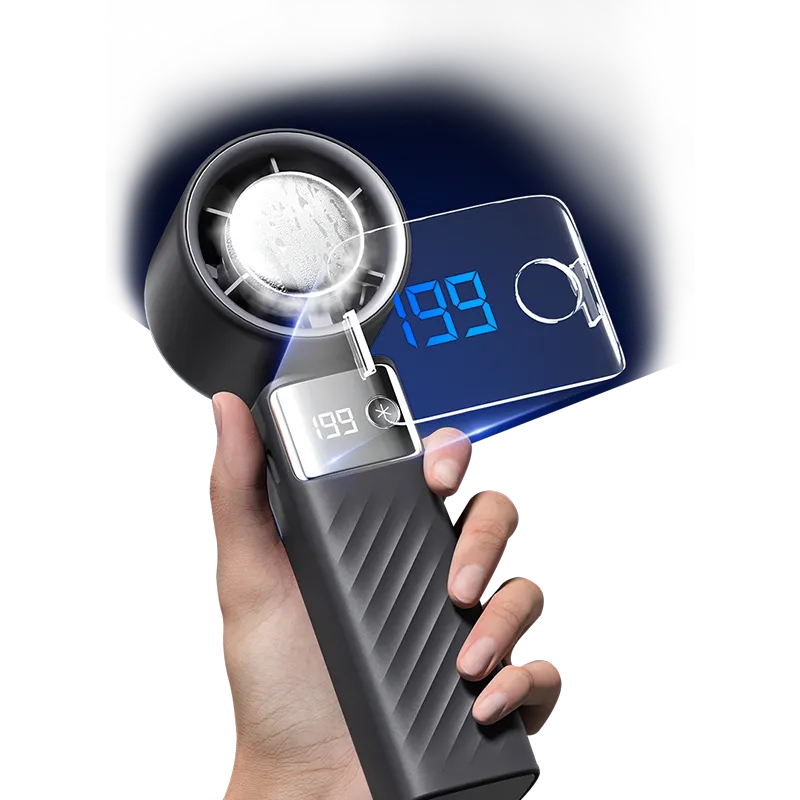 Ultra-Precise 199-Level Wind Settings – Wheel-Controlled with LCD Display