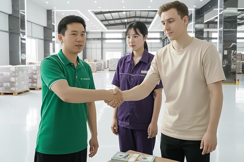 Pay the remaining 50% Balance