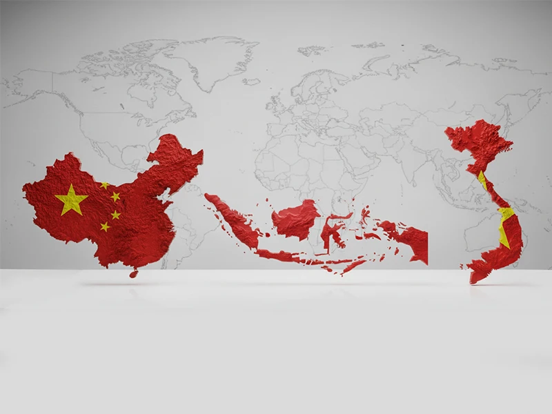 Factories in Three Countries Choose from our manufacturing facilities in China, Vietnam, and Indonesia.