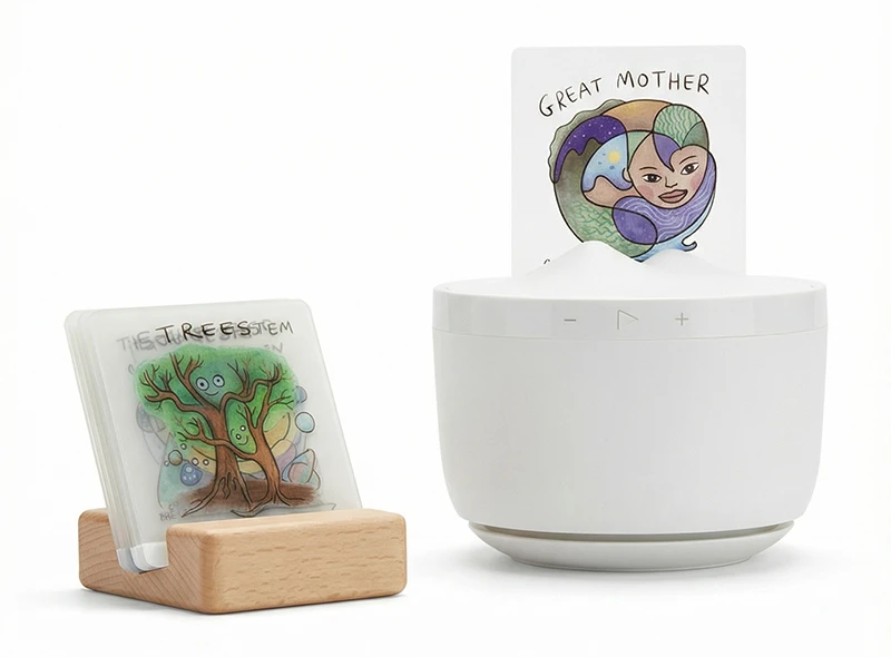 Card-Insert Aroma Diffuser for Bedroom