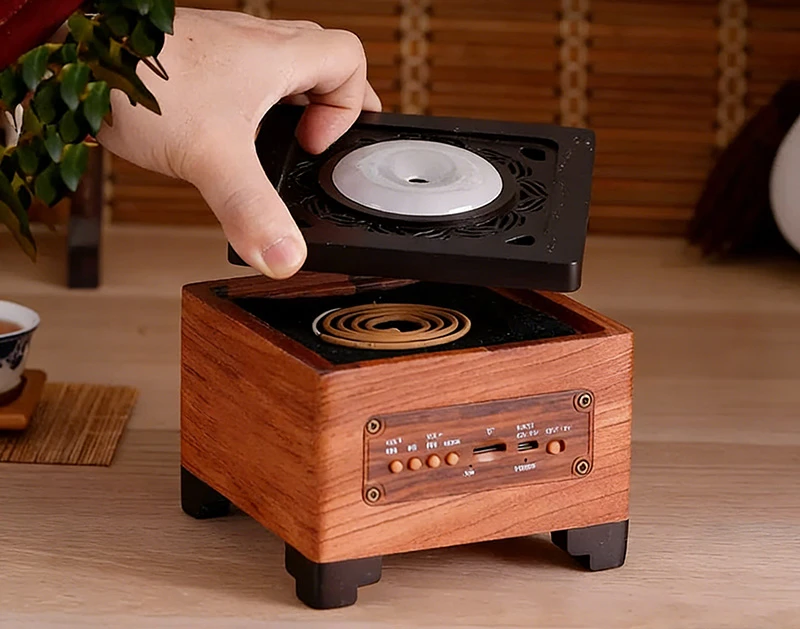 Classical Music Player–Inspired Incense Burner