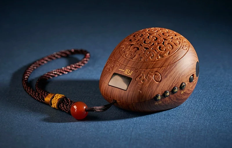 Wearable Wooden Fish–Shaped Aroma Diffuser